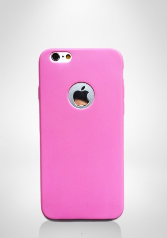 Elastyczna obudowa iPhone różowy
