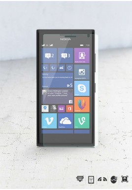 Szkło hartowane na wyświetlacz Nokia Lumia 730