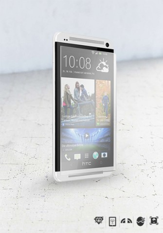 Szkło hartowane na wyświetlacz HTC One M7